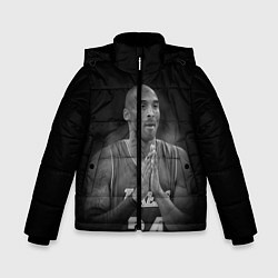 Куртка зимняя для мальчика Коби Брайант, цвет: 3D-черный