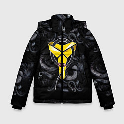 Куртка зимняя для мальчика Los Angeles LakersKobe Bryan, цвет: 3D-черный