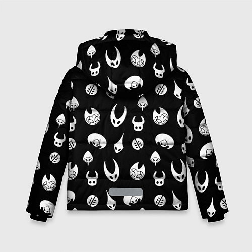 Зимняя куртка для мальчика Hollow Knight / 3D-Черный – фото 2