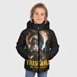 Куртка зимняя для мальчика Tristana, цвет: 3D-черный — фото 2