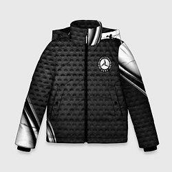 Куртка зимняя для мальчика MERCEDES-BENZ, цвет: 3D-черный