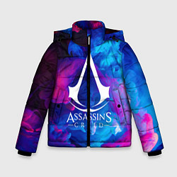 Куртка зимняя для мальчика ASSASSINS CREED, цвет: 3D-красный