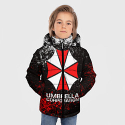 Куртка зимняя для мальчика UMBRELLA CORP, цвет: 3D-черный — фото 2