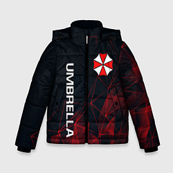 Куртка зимняя для мальчика UMBRELLA CORP, цвет: 3D-красный