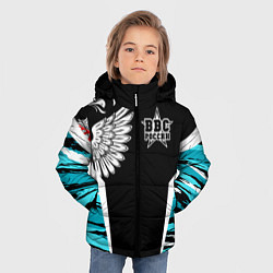 Куртка зимняя для мальчика ВВС России Камуфляж, цвет: 3D-светло-серый — фото 2