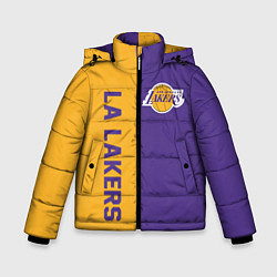 Куртка зимняя для мальчика LA LAKERS, цвет: 3D-красный