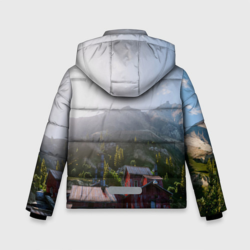 Зимняя куртка для мальчика GTA Online / 3D-Черный – фото 2