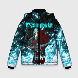 Куртка зимняя для мальчика LIMP BIZKIT, цвет: 3D-черный