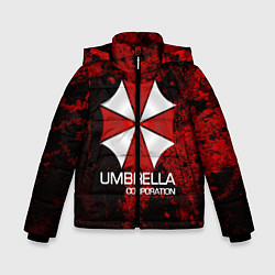 Куртка зимняя для мальчика UMBRELLA CORP, цвет: 3D-красный