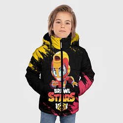 Куртка зимняя для мальчика BRAWL STARS MAX, цвет: 3D-черный — фото 2