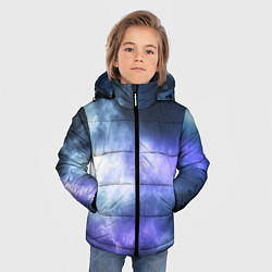 Куртка зимняя для мальчика ГОЛУБОЕ НЕБО, цвет: 3D-черный — фото 2