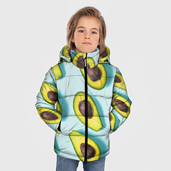 Куртка зимняя для мальчика АВОКАДО, цвет: 3D-черный — фото 2