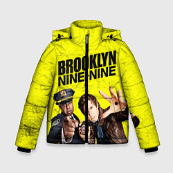 Куртка зимняя для мальчика Brooklyn Nine-Nine, цвет: 3D-черный
