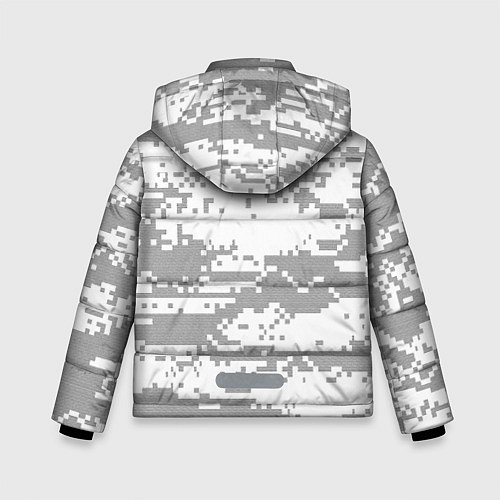 Зимняя куртка для мальчика ВДВ СССР / 3D-Черный – фото 2