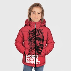 Куртка зимняя для мальчика Floyd Mayweather, цвет: 3D-черный — фото 2
