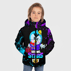 Куртка зимняя для мальчика BRAWL STARS MRP, цвет: 3D-светло-серый — фото 2