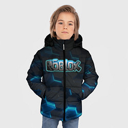 Куртка зимняя для мальчика Roblox Neon Hex, цвет: 3D-красный — фото 2