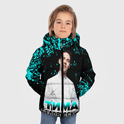 Куртка зимняя для мальчика Тима Белорусских, цвет: 3D-светло-серый — фото 2