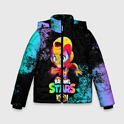 Куртка зимняя для мальчика Brawl Stars MAX, цвет: 3D-черный