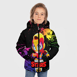 Куртка зимняя для мальчика Brawl Stars MAX, цвет: 3D-светло-серый — фото 2