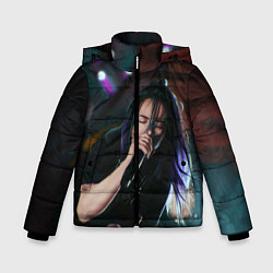 Куртка зимняя для мальчика МУЗЫКА БИЛЛИ, цвет: 3D-черный