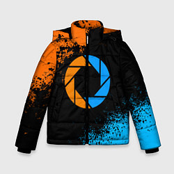 Куртка зимняя для мальчика PORTAL, цвет: 3D-черный