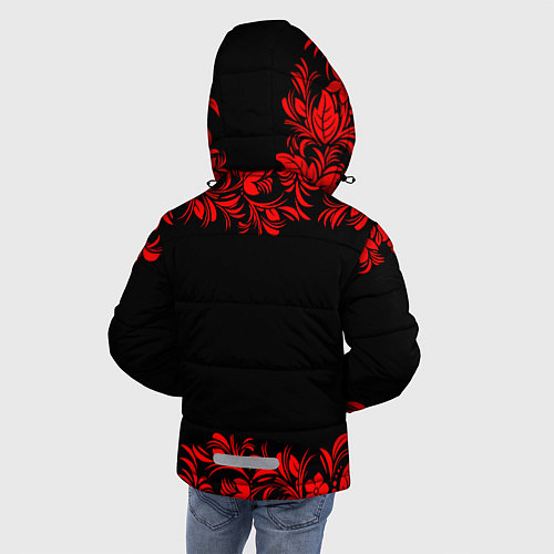 Зимняя куртка для мальчика CountryHumans / 3D-Красный – фото 4