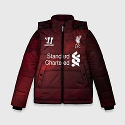 Куртка зимняя для мальчика Liverpool, цвет: 3D-красный