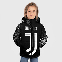 Куртка зимняя для мальчика JUVENTUS, цвет: 3D-светло-серый — фото 2