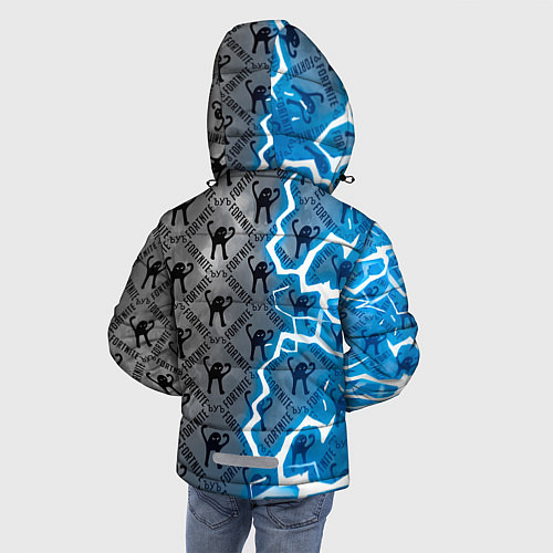 Зимняя куртка для мальчика ЪУЪ FORTNITE / 3D-Красный – фото 4