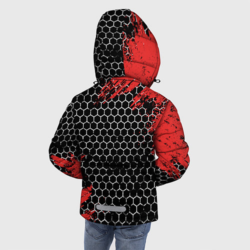 Зимняя куртка для мальчика ROBLOX / 3D-Красный – фото 4