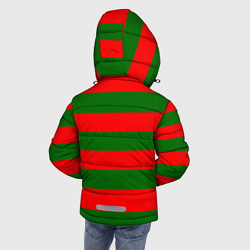 Зимняя куртка для мальчика Пограничные Войска / 3D-Красный – фото 4