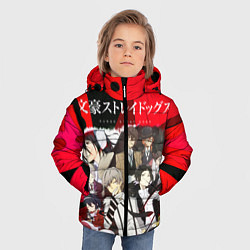 Куртка зимняя для мальчика Bungou Stray Dogs, цвет: 3D-черный — фото 2