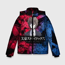 Куртка зимняя для мальчика Bungou Stray Dogs, цвет: 3D-черный