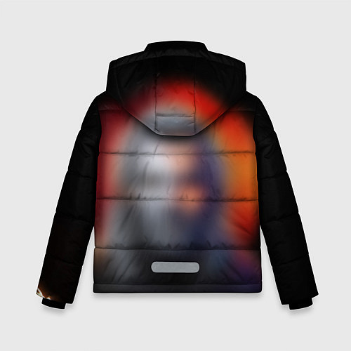 Зимняя куртка для мальчика HALF WITCHER / 3D-Черный – фото 2