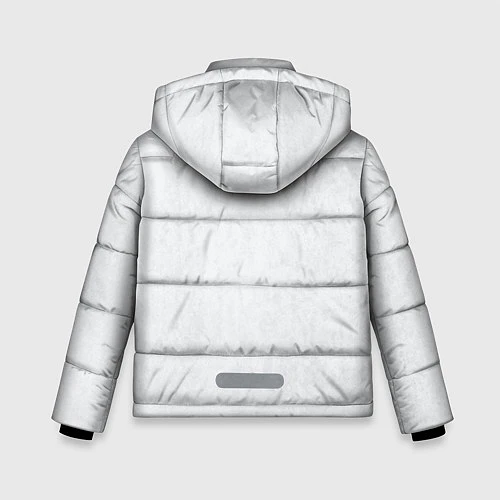 Зимняя куртка для мальчика Бывших не бывает погранвойска / 3D-Черный – фото 2