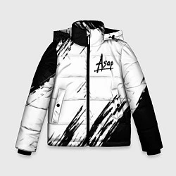 Куртка зимняя для мальчика ASAP ROCKY, цвет: 3D-черный