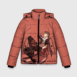 Куртка зимняя для мальчика Чуя Накахара, цвет: 3D-черный