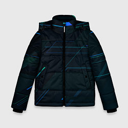Куртка зимняя для мальчика Modern Geometry, цвет: 3D-светло-серый