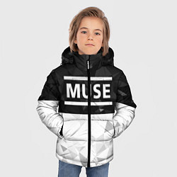 Куртка зимняя для мальчика Muse, цвет: 3D-черный — фото 2