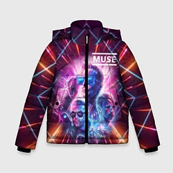 Куртка зимняя для мальчика Muse, цвет: 3D-светло-серый