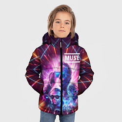 Куртка зимняя для мальчика Muse, цвет: 3D-красный — фото 2