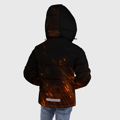 Зимняя куртка для мальчика THE ELDER SCROLLS / 3D-Красный – фото 4