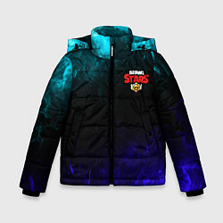 Куртка зимняя для мальчика Brawl stars MRP, цвет: 3D-черный