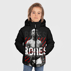 Куртка зимняя для мальчика Bones Jones, цвет: 3D-черный — фото 2