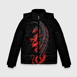 Куртка зимняя для мальчика Red Dragon, цвет: 3D-красный