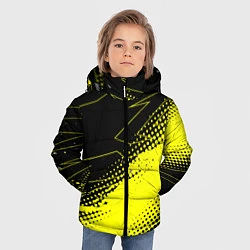 Куртка зимняя для мальчика Bona Fide Одежда для фитнеcа, цвет: 3D-черный — фото 2
