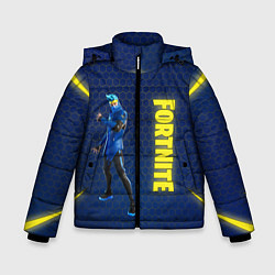 Куртка зимняя для мальчика FORTNITE NINJA, цвет: 3D-светло-серый