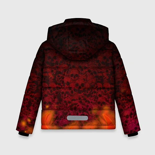 Зимняя куртка для мальчика Князь / 3D-Красный – фото 2