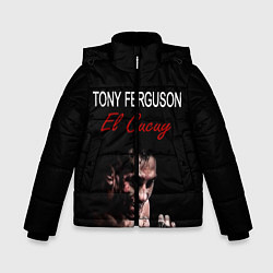 Куртка зимняя для мальчика EL CUCUY, цвет: 3D-черный